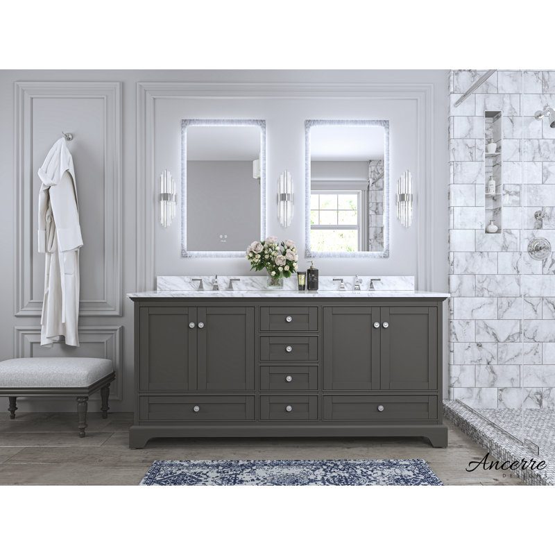 Birch Lane™ Ellinger 72" Double Bathroom Vanity & Reviews Wayfair